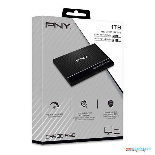 PNY CS900 2.5" SATA III 1TB SSD (2Y)